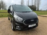 Used Ford Transit Custom Limited 130 HP (95 kW) 2022 Black Van