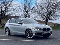 Used BMW 118 Sport Line 136 HP (100 kW) 2017 Silver Hatchback