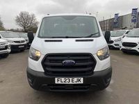 Used Ford Transit 130 HP (95 kW) 2023 White Cabriolet