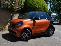 Used Smart ForTwo Cabrio Prime 71 HP (52 kW) 2016 Orange Cabriolet