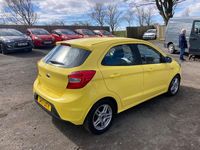 Used Ford Ka Plus Zetec 2017 Yellow Hatchback