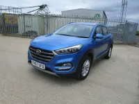 Used Hyundai Tucson SE 116 HP (85 kW) 2017 Blue SUV