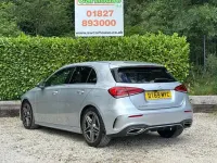 Used Mercedes A200 AMG line 163 HP (119 kW) 2020 Silver Hatchback