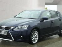 Used Lexus CT200h 2017 Blue Hatchback