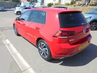 Used VW Golf VII Match 150 HP (110 kW) 2019 Red Hatchback