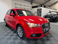 Begagnad Audi A1 Sport 122 HK (89 kW) 2014 Röd Halvkombi