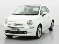 Used Fiat 500 Lounge 69 HP (50 kW) 2016 White Hatchback