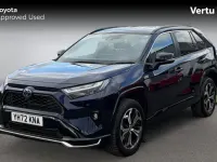 Used Toyota RAV4 Hybrid 306 HP (225 kW) 2022 Obsidian blue bitone (metallic paint) SUV