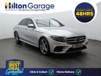 Used Mercedes E220 AMG line 194 HP (142 kW) 2018 Silver Sedan