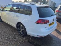 Used VW Golf VII GTD 188 HP (138 kW) 2016 White Estate