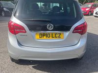 Used Vauxhall Meriva 2010 Silver MPV