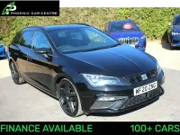 Used Seat Leon Black Edition 2020 Midnight black metallic Estate