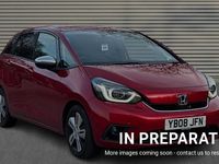 Used Honda Jazz Hybrid 109 HP (80 kW) 2021 Red Hatchback