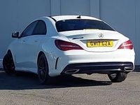 Used Mercedes CLA220 AMG line 177 HP (130 kW) 2017 White Sedan