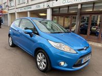 Used Ford Fiesta Zetec 2010 Blue Hatchback