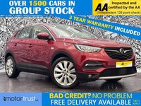 Used Vauxhall Grandland X Elite 130 HP (95 kW) 2020 Red SUV