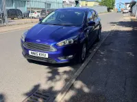 Used Ford Focus Titanium 120 HP (88 kW) 2015 Blue Hatchback