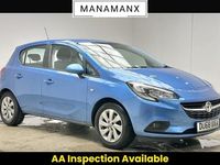 Used Vauxhall Corsa Design Edition 75 HP (55 kW) 2018 Blue Hatchback