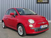 Used Fiat 500 S 69 HP (50 kW) 2009 Red Cabriolet