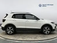 Used VW T-Cross Black Edition 110 HP (80 kW) 2023 White SUV
