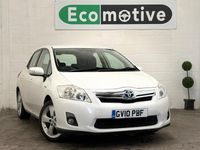 Used Toyota Auris Hybrid 2010 White Hatchback