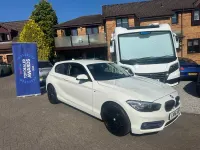 Used BMW 116 Sport Line 116 HP (85 kW) 2016 White Hatchback