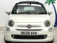 Used Fiat 500C Lounge 70 HP (51 kW) 2020 White Cabriolet