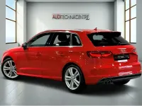 Used Audi A3 S-Line 150 HP (110 kW) 2015 Red Hatchback