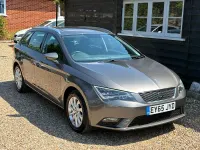 Used Seat Leon SE 110 HP (80 kW) 2015 Grey Estate