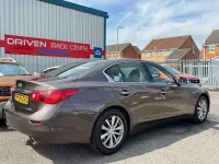Used Infiniti Q50 Premium Executive 170 HP (125 kW) 2015 Brown Sedan