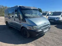 Used Ford Transit 100 HP (73 kW) 2001 Blue Van