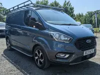 Used Ford Transit Custom Active 130 HP (95 kW) 2021 Blue Van