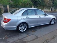 Used Mercedes C220 AMG 2012 Silver Sedan