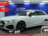 Used Audi A4 Black Edition 163 HP (119 kW) 2020 White Estate