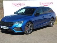 Used Skoda Octavia vRS 245 HP (180 kW) 2022 Blue Estate