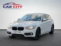 Used BMW 116 Sport Line 2017 White Hatchback