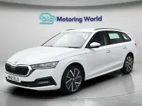 Used Skoda Octavia SE Technology 201 HP (147 kW) 2021 White Estate
