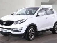 Gebraucht Kia Sportage 114 PS (83 kW) 2015 Weiß SUV