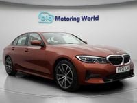 Used BMW 320 Sport Line 184 HP (135 kW) 2021 Orange Sedan