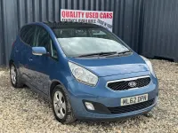 Used Kia Venga 125 HP (91 kW) 2012 Blue Hatchback