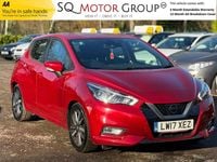 Used Nissan Micra Acenta 90 HP (66 kW) 2017 Red Hatchback