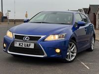 Used Lexus CT200h 2015 Blue Hatchback