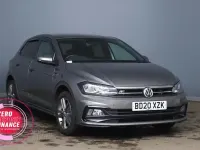 Begagnad VW Polo R-line 115 HK (84 kW) 2020 Grå Halvkombi