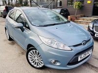 Used Ford Fiesta Titanium 96 HP (70 kW) 2009 Blue Hatchback