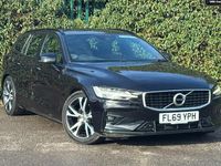 Used Volvo V60 R-Design 190 HP (139 kW) 2019 Black Estate