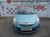 Usado Vauxhall Corsa Active 100 CV (73 kW) 2012 Azul Utilitario