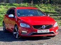 Usado Volvo V60 R-Design 190 HP (139 kW) 2017 Vermelho Carrinha