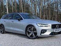 Used Volvo V60 R-Design Pro 250 HP (183 kW) 2019 Silver Estate