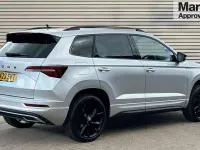Used Skoda Karoq SportLine 150 HP (110 kW) 2023 Silver SUV