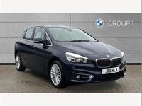 Used BMW 218 Luxury Line 136 HP (100 kW) 2017 Blue Estate